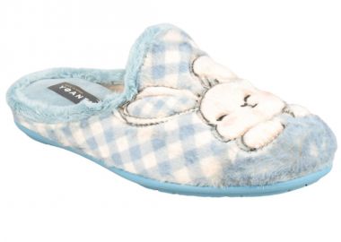 Παντόφλες γυναικείες | Υφασμάτινες | Υφαντίδης | 524184 | Σιέλ - Υφαντίδης - 